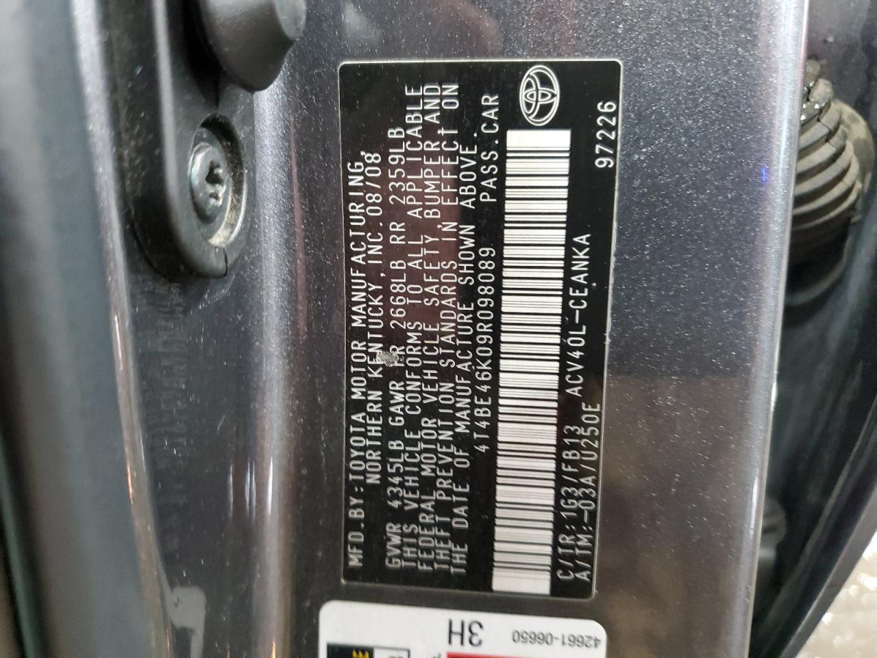 2009 Toyota Camry - Image 12