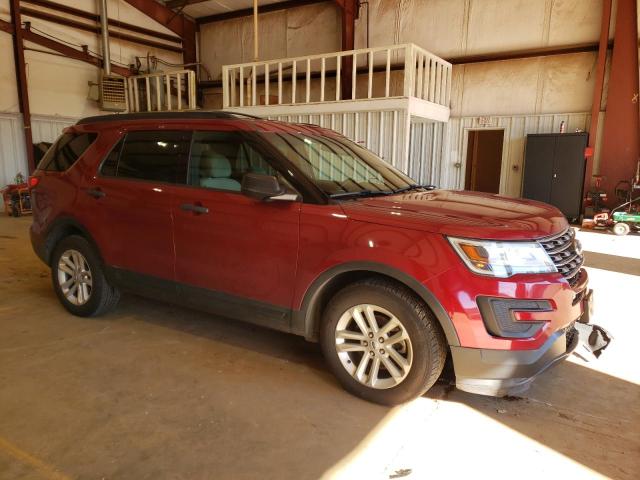  FORD EXPLORER 2016 Czerwony