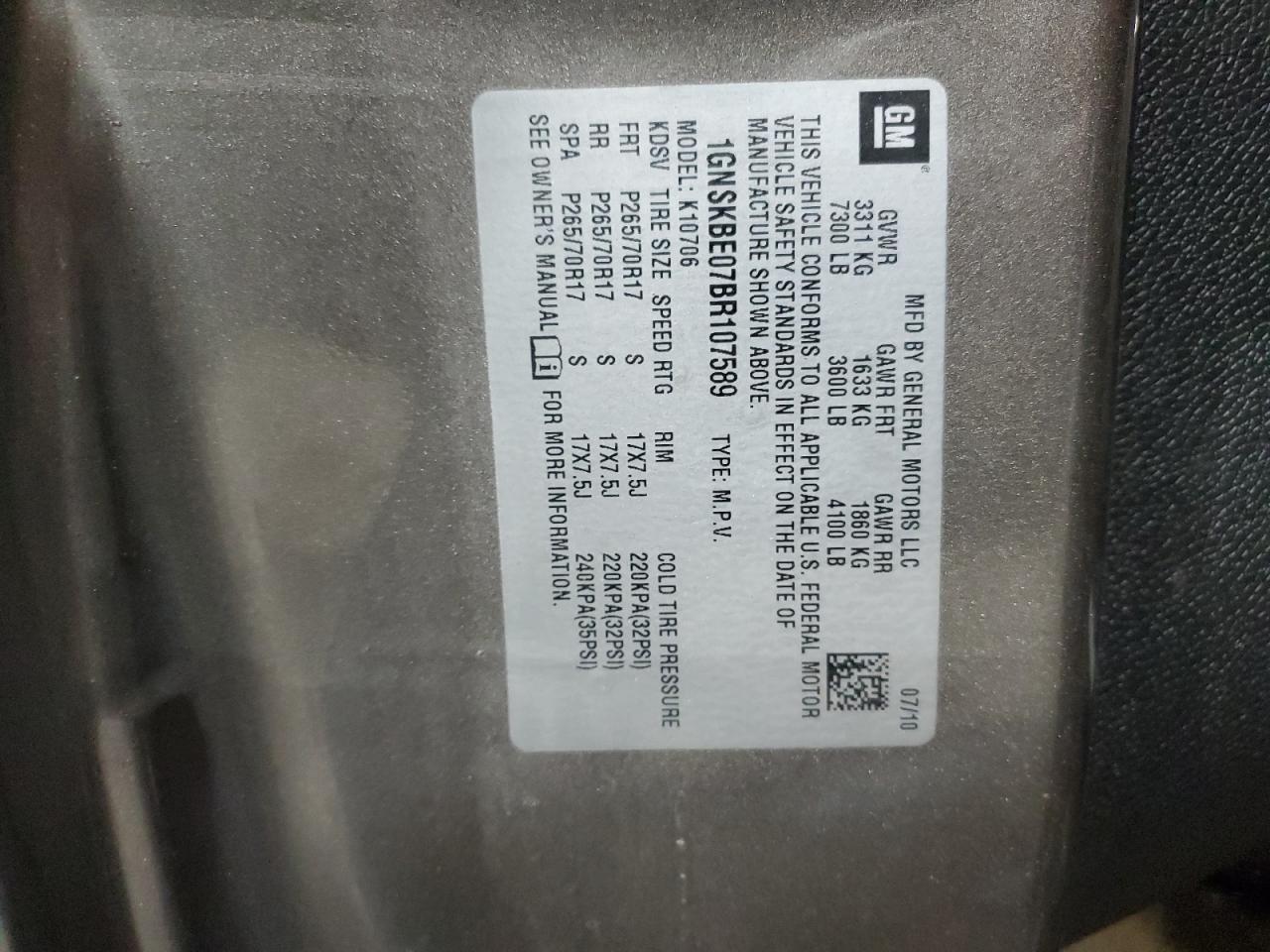 2011 Chevrolet Tahoe - Image 13