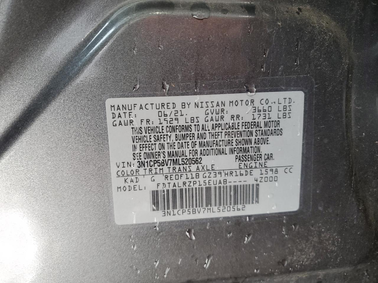 2021 Nissan Kicks - Image 12