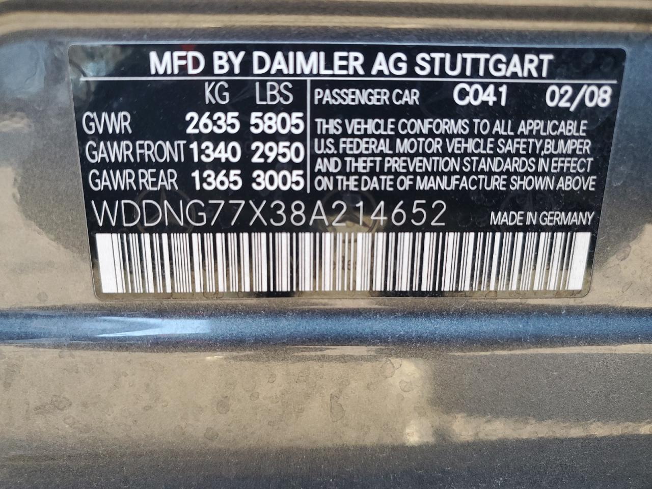 2008 Mercedes-Benz S-klasse - Image 12