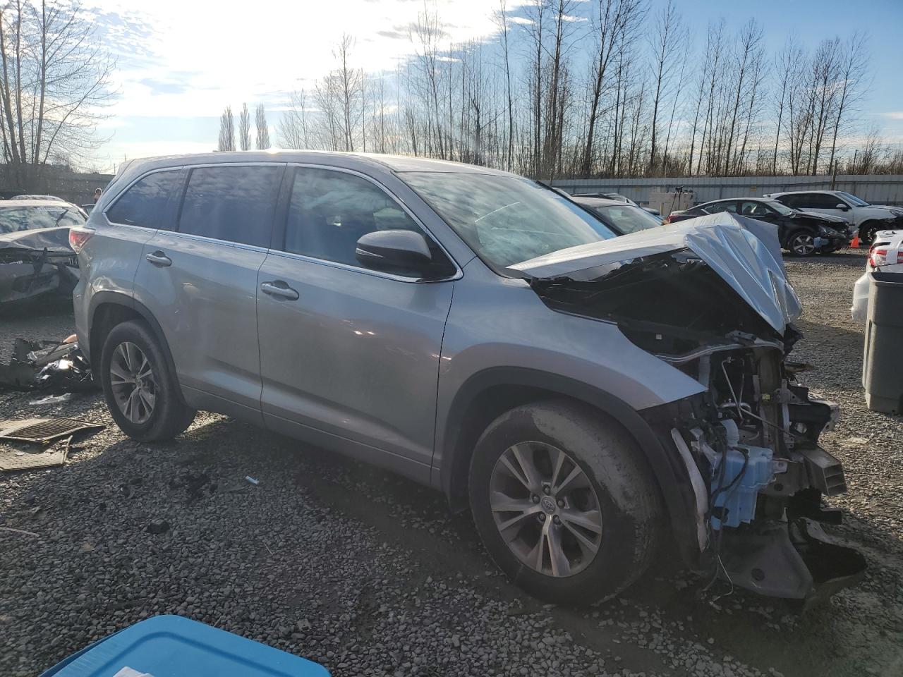 VIN 5TDBKRFH4FS184451 2015 TOYOTA HIGHLANDER no.4