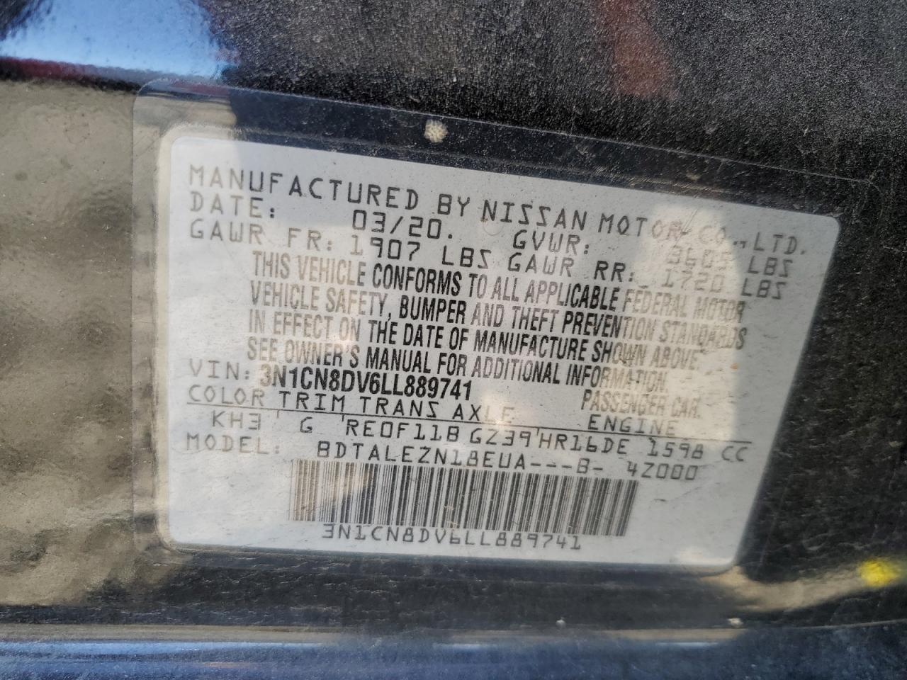 2020 Nissan Versa - Image 12