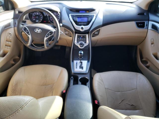 Sedans HYUNDAI ELANTRA 2012 Czarny