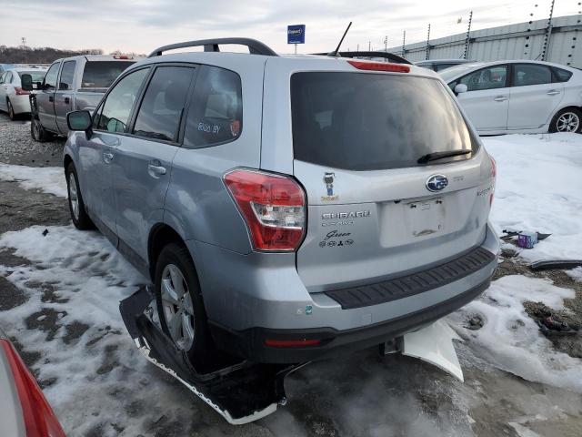  SUBARU FORESTER 2015 Серебристый