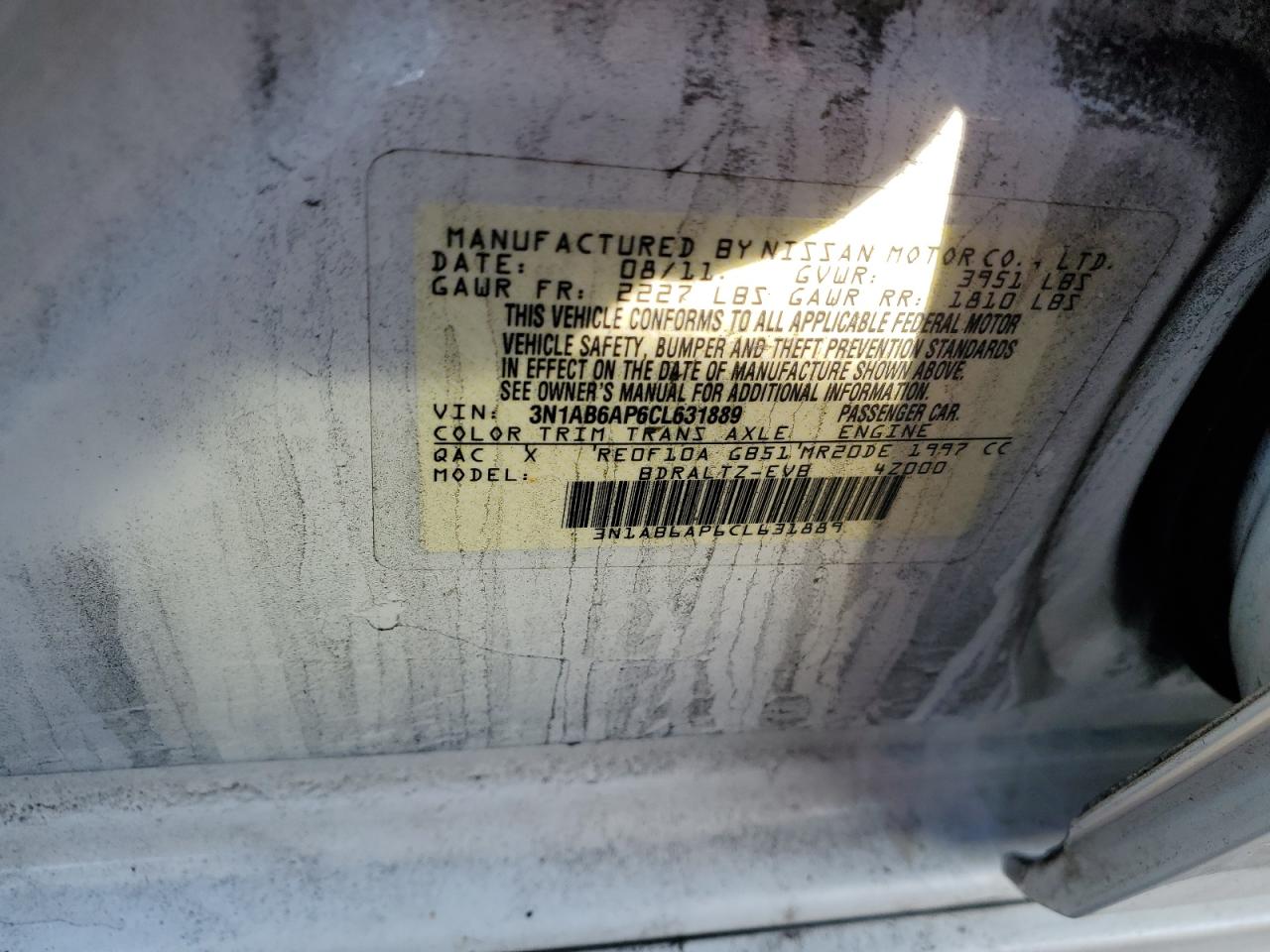 2012 Nissan Sentra - Image 12