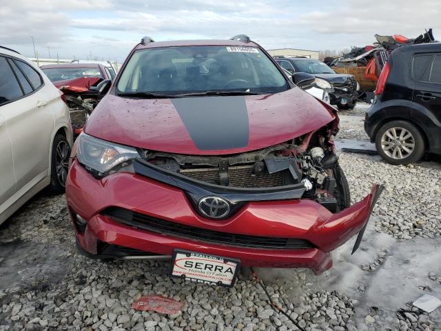  TOYOTA RAV4 2018 Czerwony