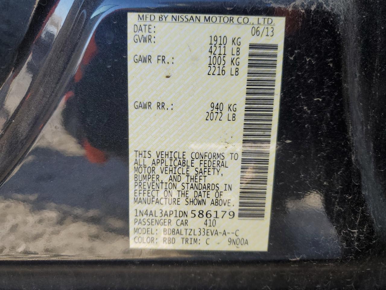 2013 Nissan Altima - Image 12