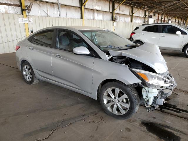  HYUNDAI ACCENT 2014 Srebrny