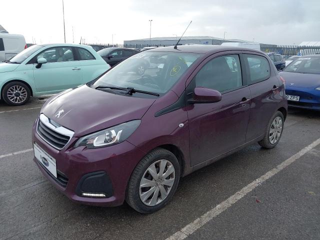 2018 PEUGEOT 108 ACTIVE for sale at Copart CHESTER