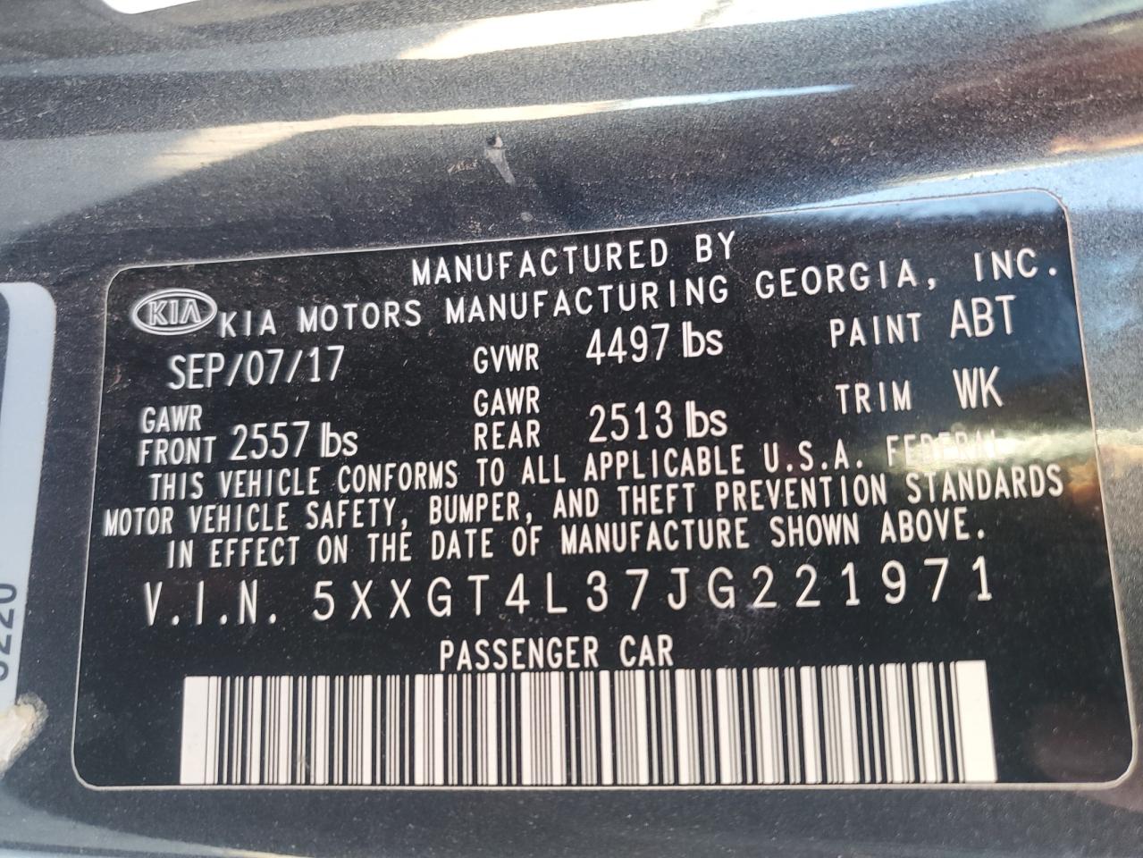 2018 Kia Optima - Image 15