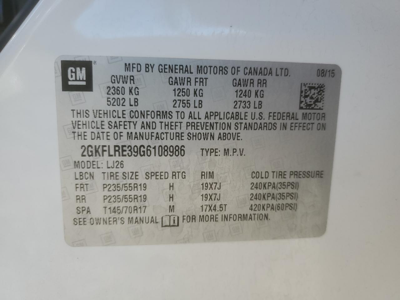 2016 GMC Terrain - Image 15