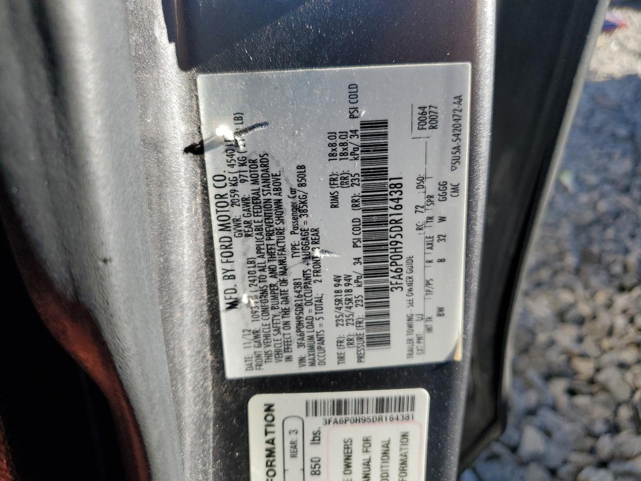 2013 Ford Fusion - Image 12