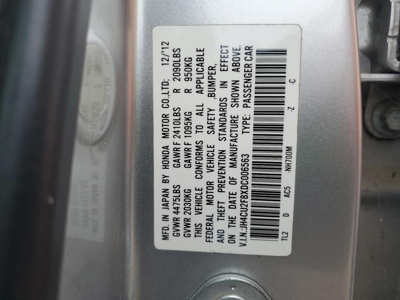 2013 Acura TSX - Image 12