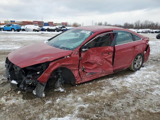 Sedans HYUNDAI SONATA 2017 Red