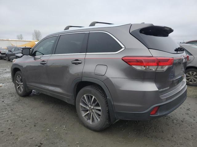  TOYOTA HIGHLANDER 2018 Вугільний