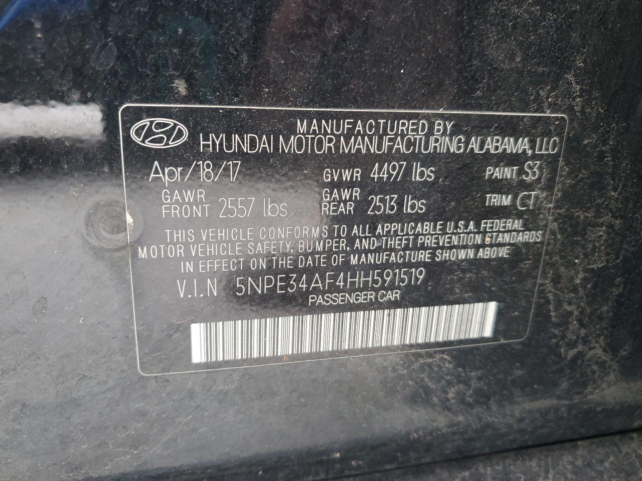 2017 Hyundai Sonata - Image 12