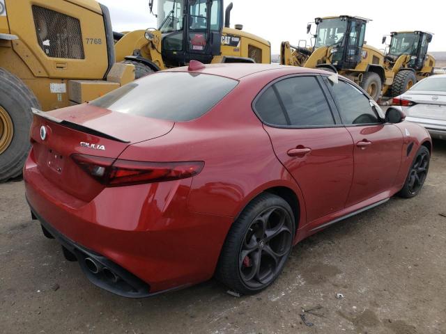  ALFA ROMEO GIULIA 2018 Красный