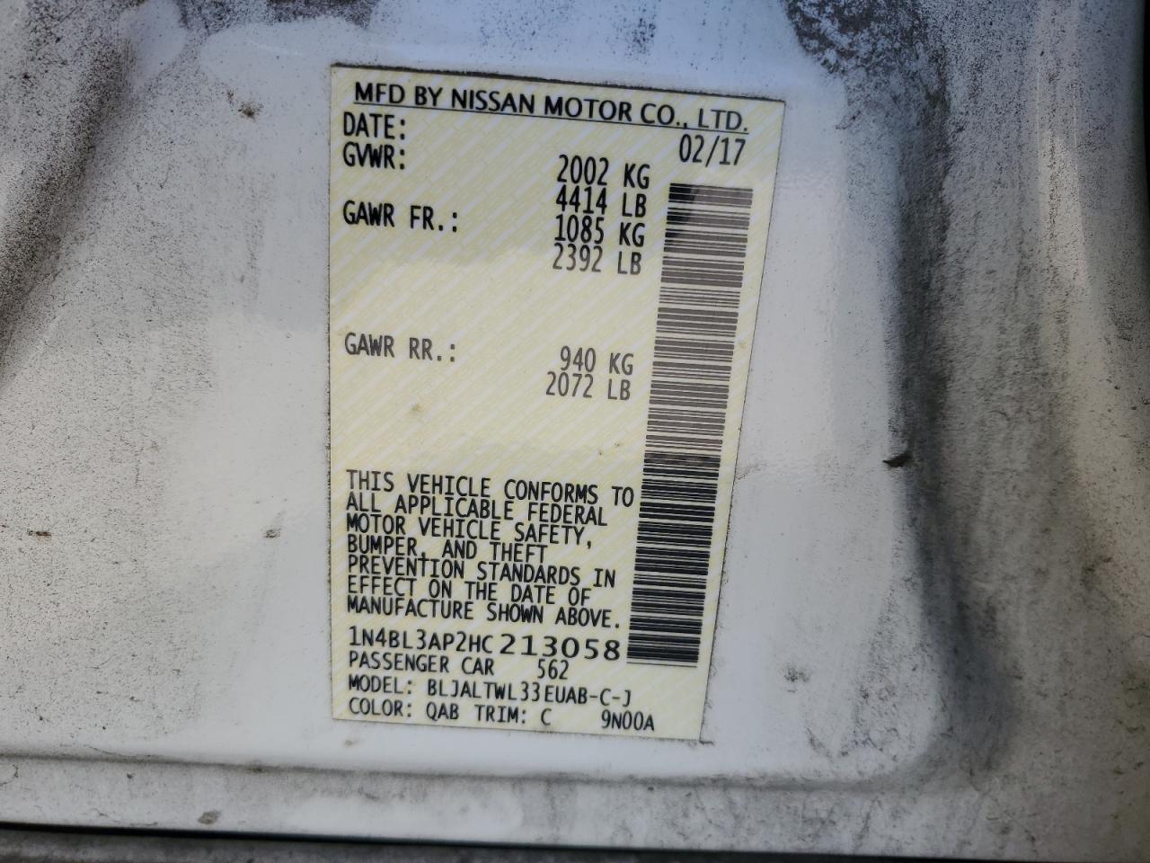 2017 Nissan Altima - Image 12