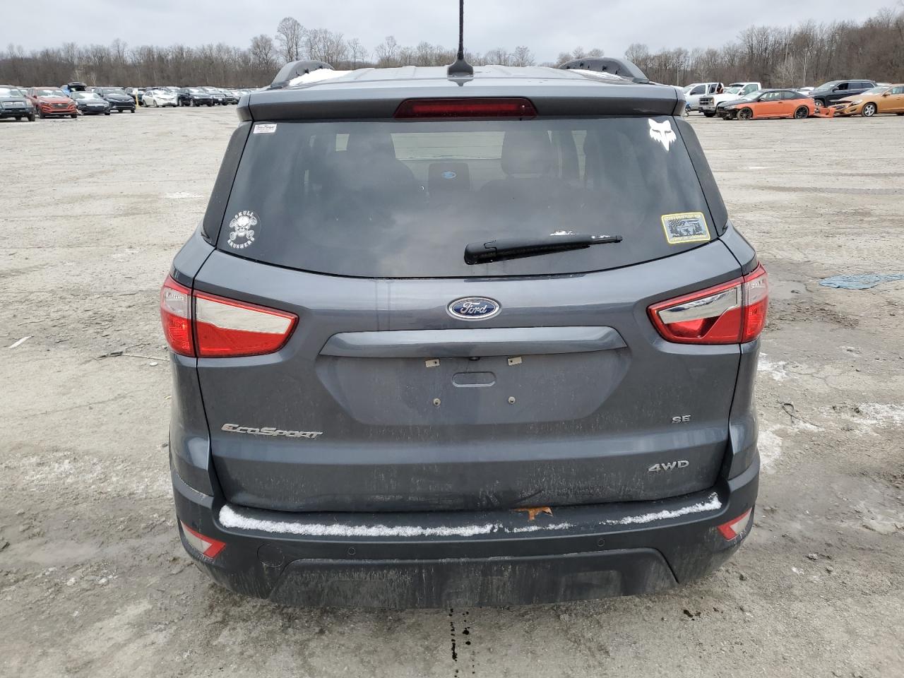 2020 Ford Ecosport Se VIN: MAJ6S3GL3LC367344 Lot: 86887394