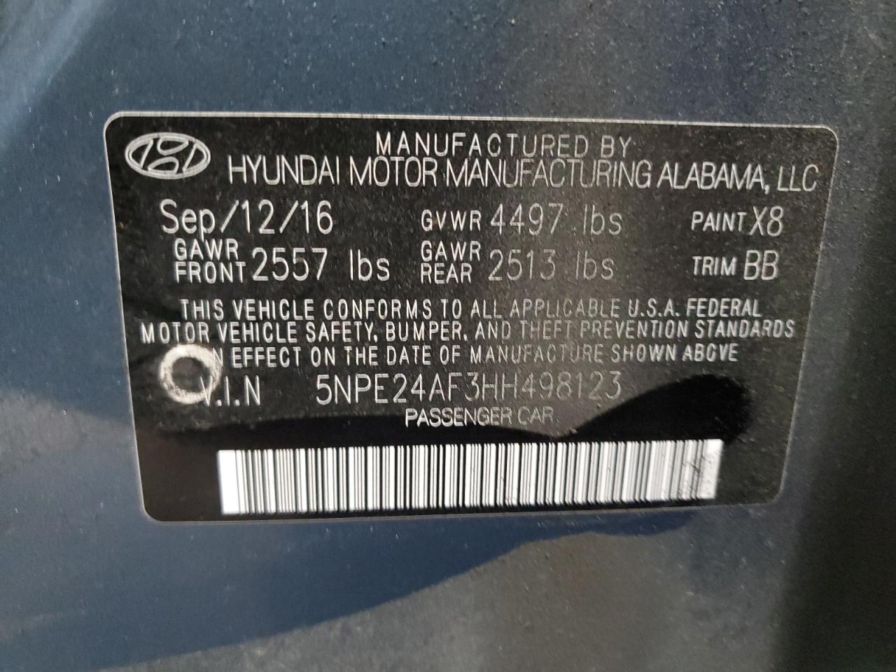 2017 Hyundai Sonata - Image 12