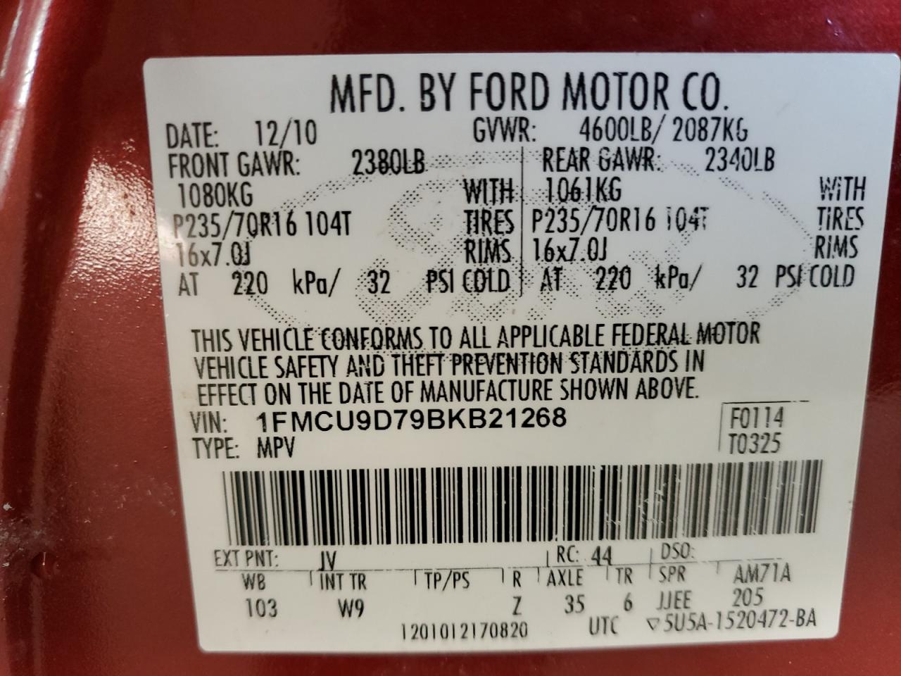2011 Ford Escape - Image 13
