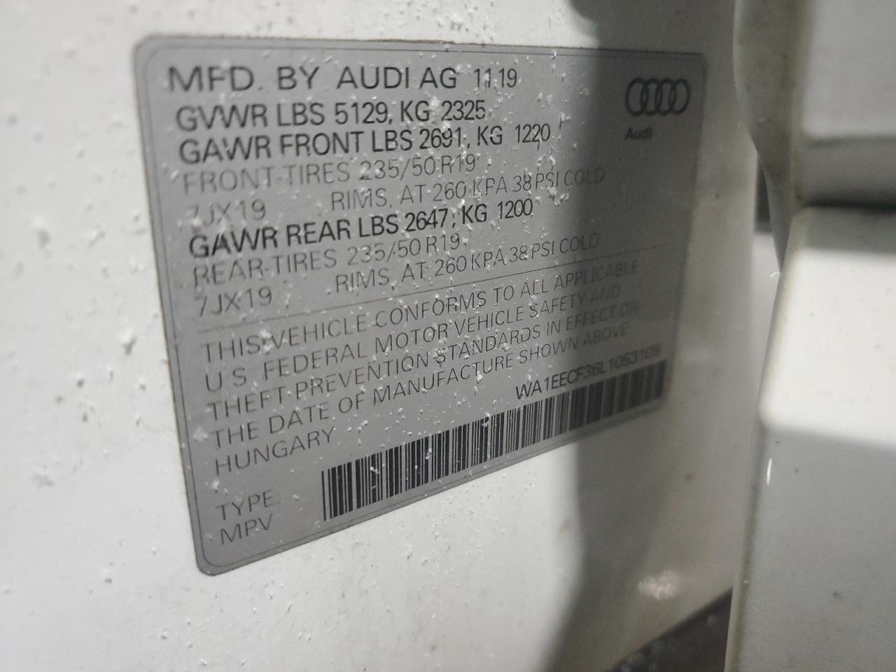 2020 Audi Q3 - Image 13