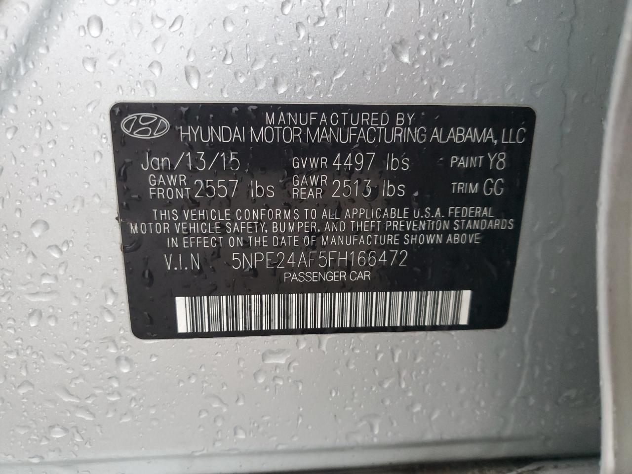 2015 Hyundai Sonata - Image 12