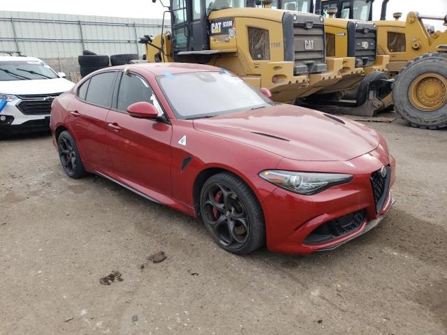  ALFA ROMEO GIULIA 2018 Красный