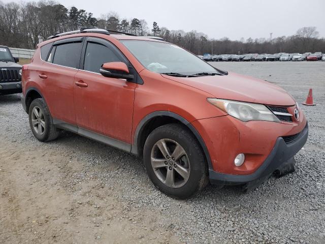  TOYOTA RAV4 2015 Оранжевий