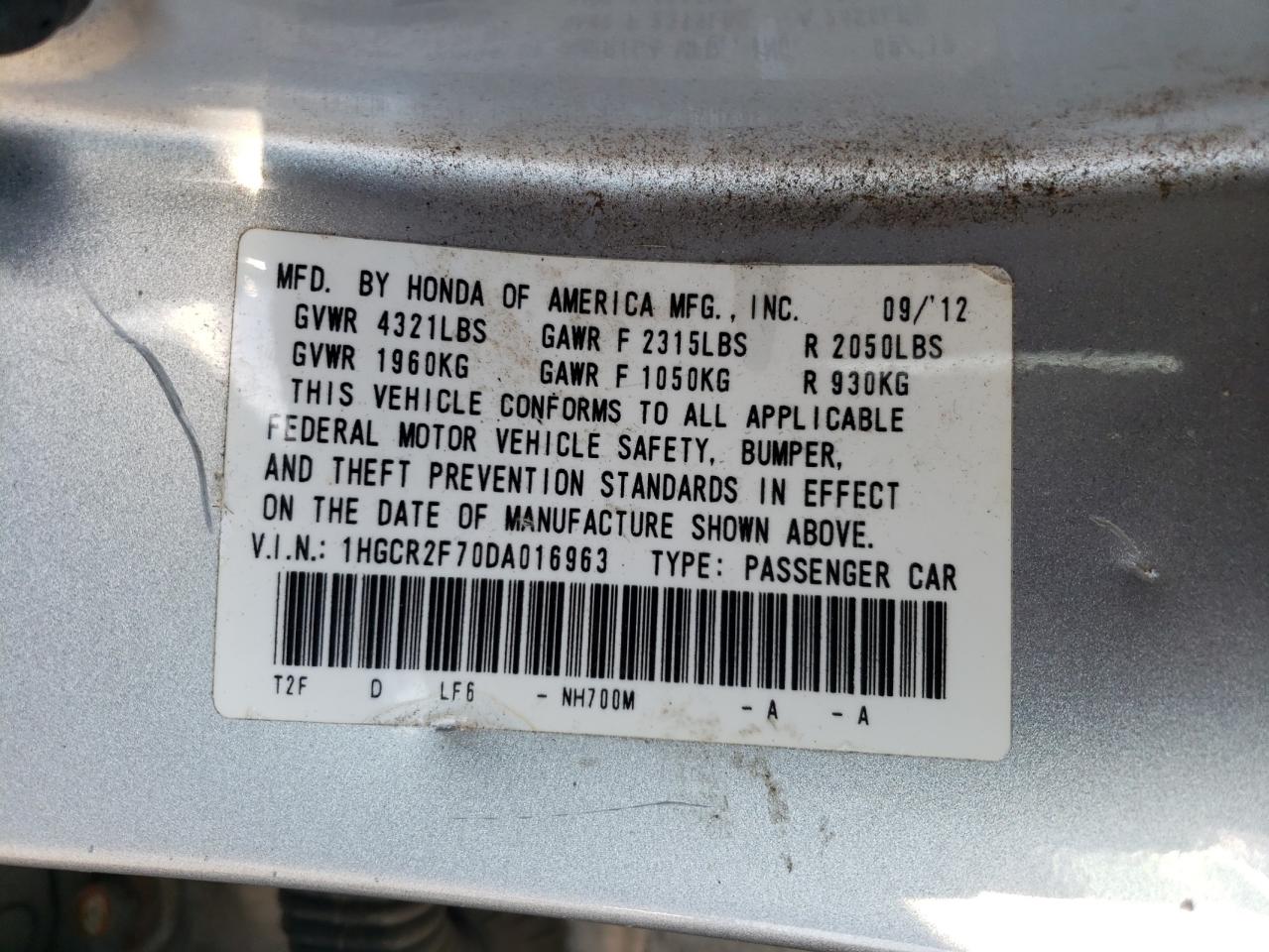 2013 Honda Accord - Image 13
