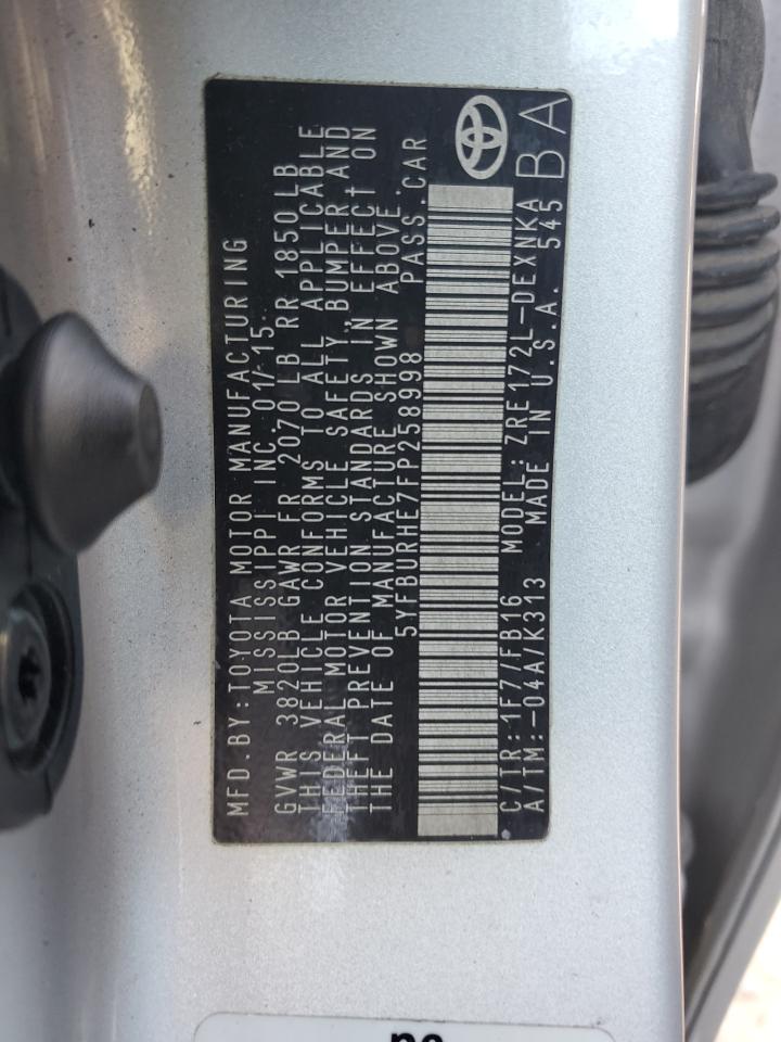 2015 Toyota Corolla - Image 12