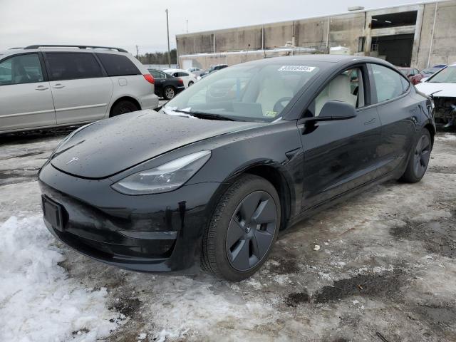  TESLA MODEL 3 2022 Черный