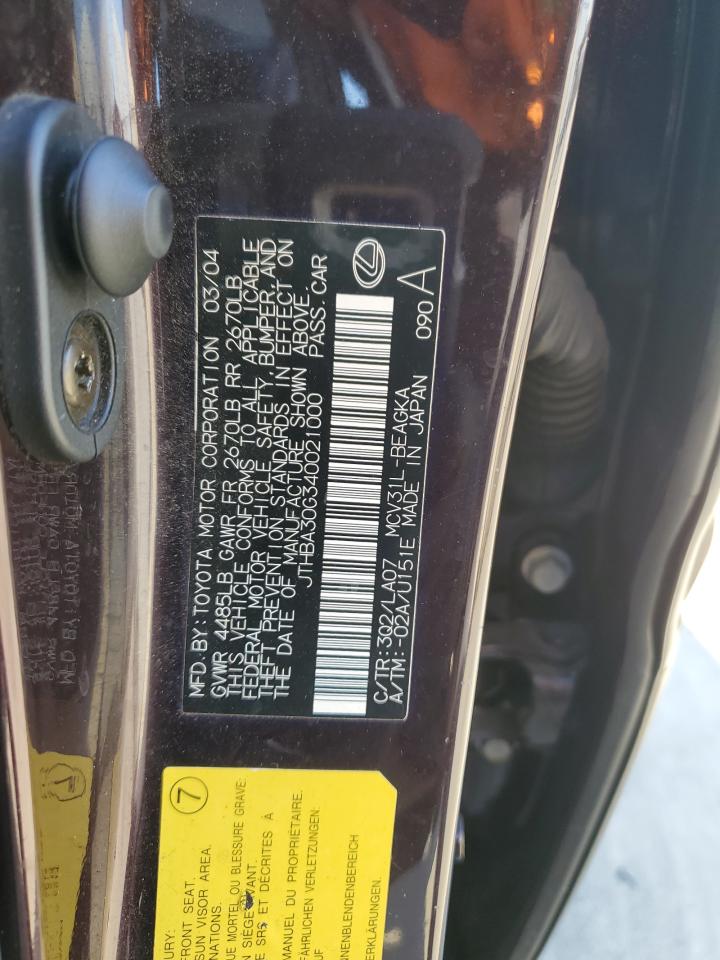 2004 Lexus ES - Image 13
