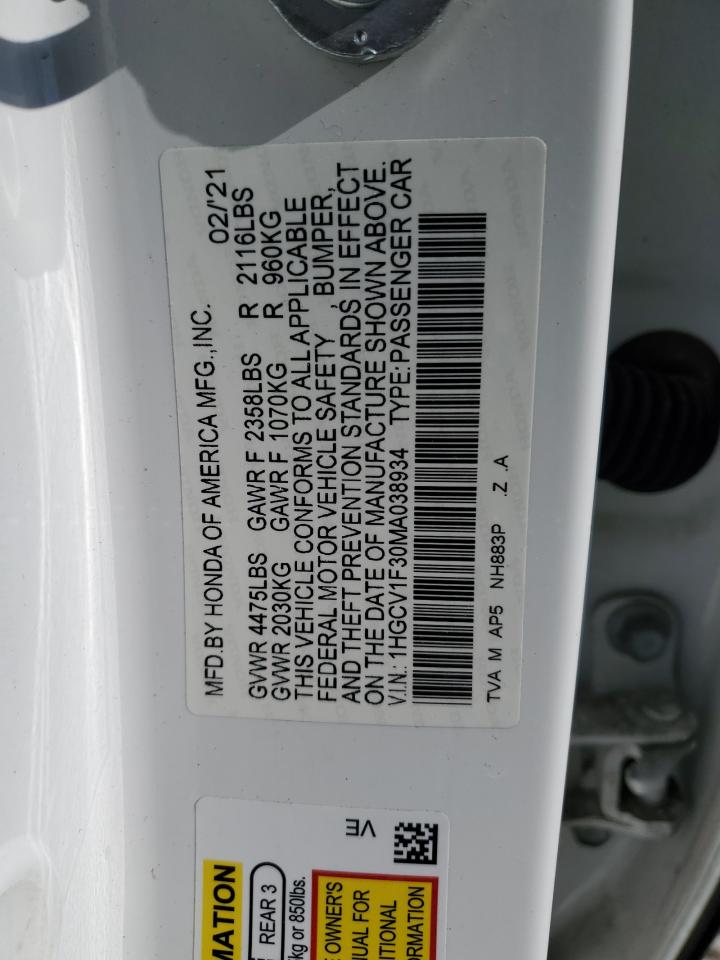 2021 Honda Accord - Image 14