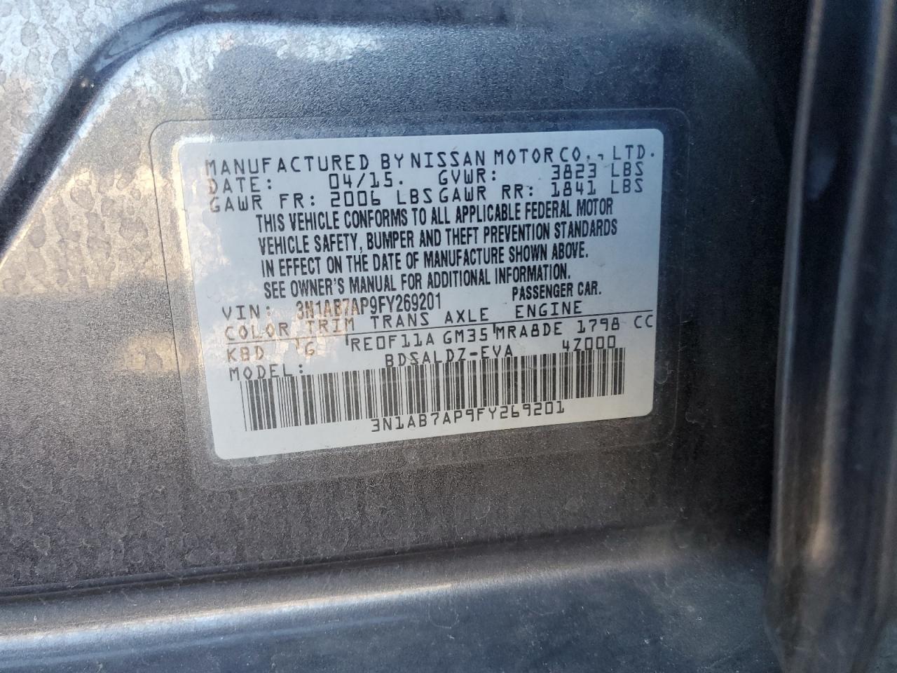 2015 Nissan Sentra - Image 14