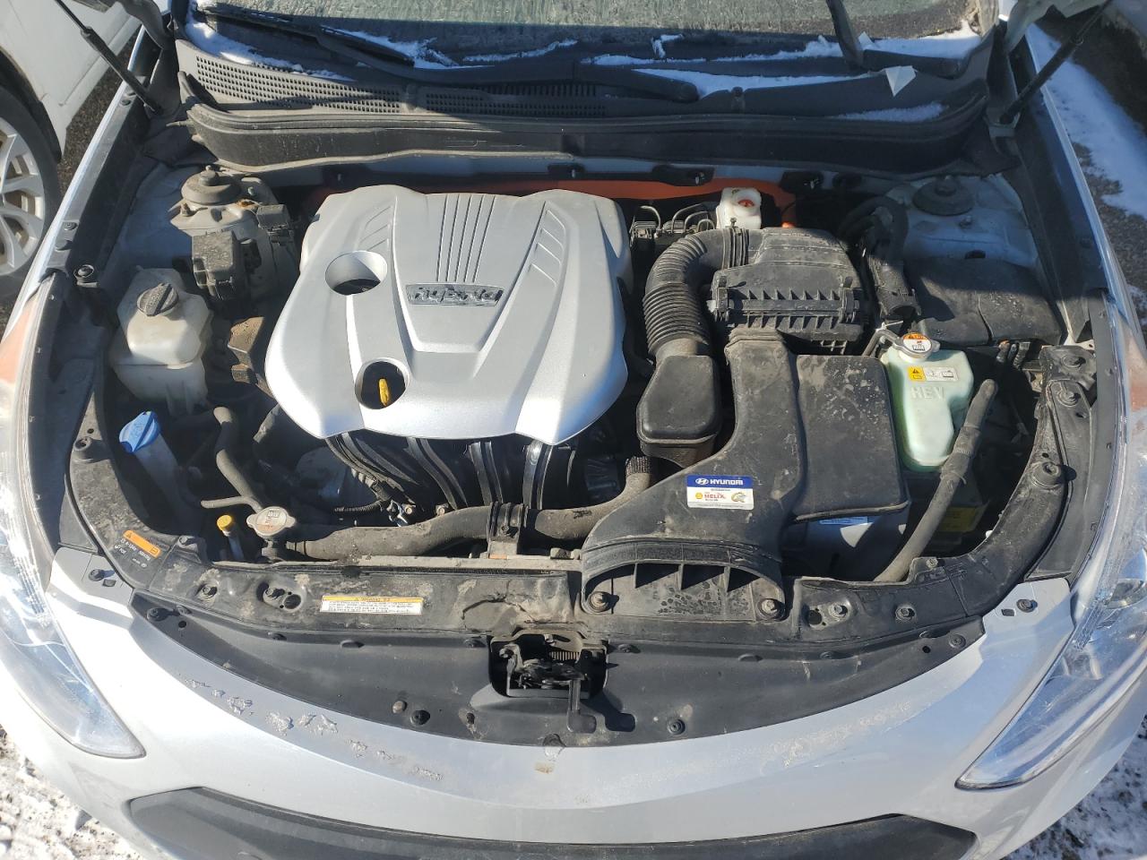 2013 Hyundai Sonata Hybrid VIN: KMHEC4A43DA092285 Lot: 87898135