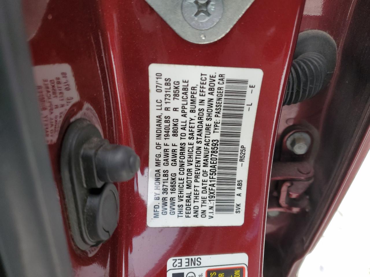 2010 Honda Civic - Image 12