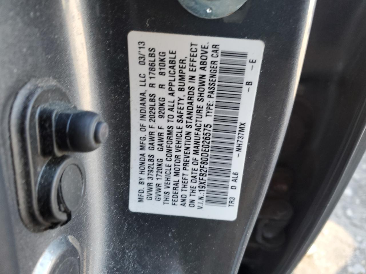 2013 Honda Civic - Image 14