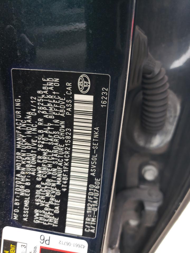 2012 Toyota Camry - Image 15