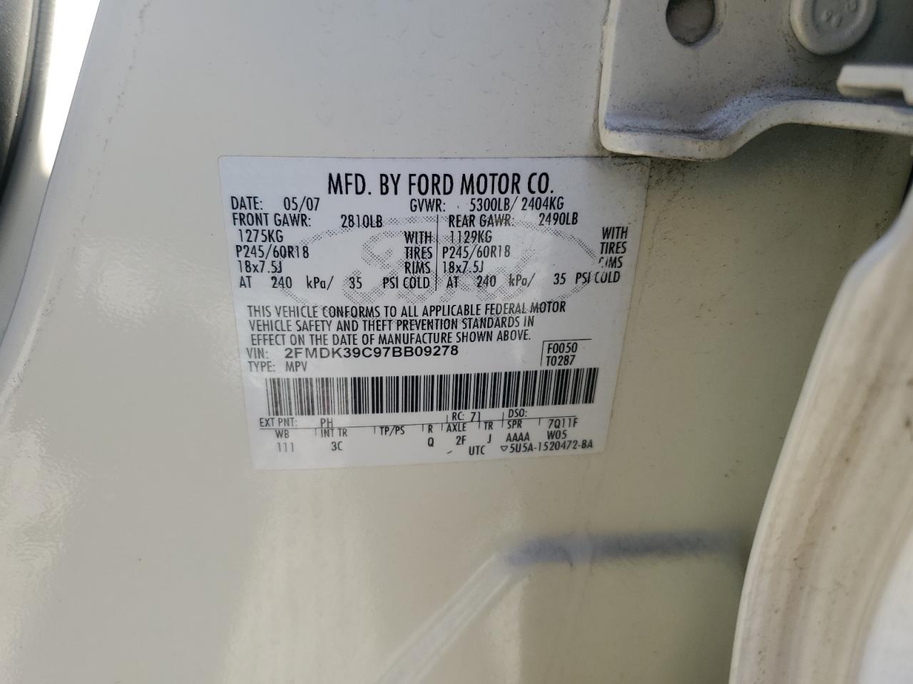 2007 Ford Edge - Image 12