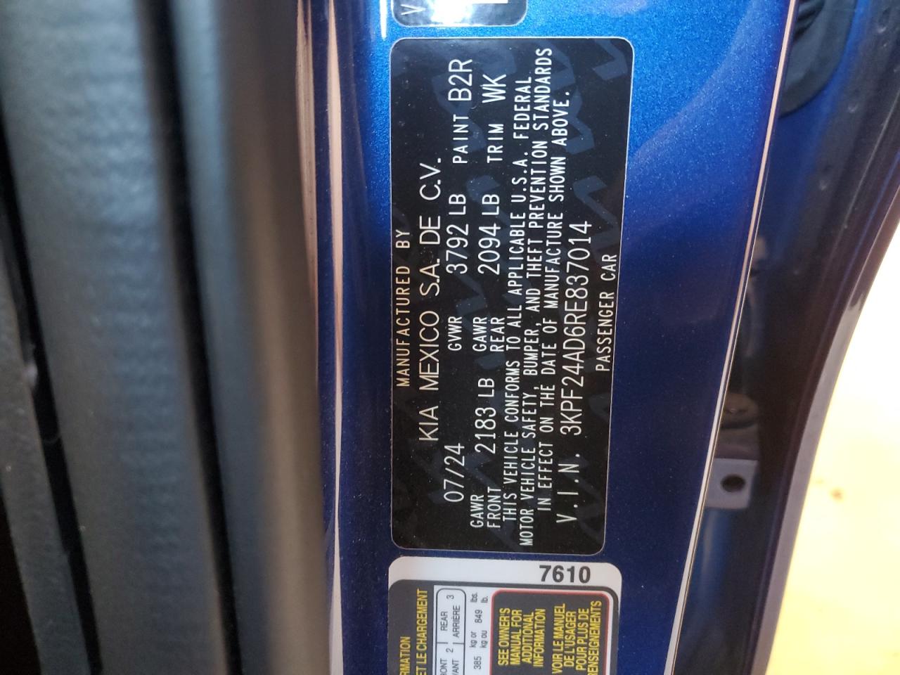 2024 Kia Forte - Image 15