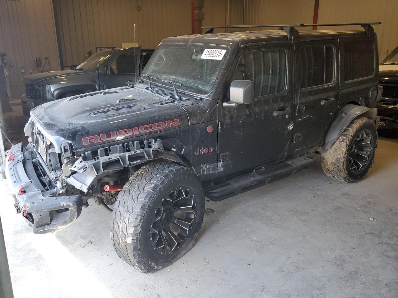 2018 Jeep Wrangler Unlimited Rubicon zu verkaufen in Appleton, WI - Burn - Engine