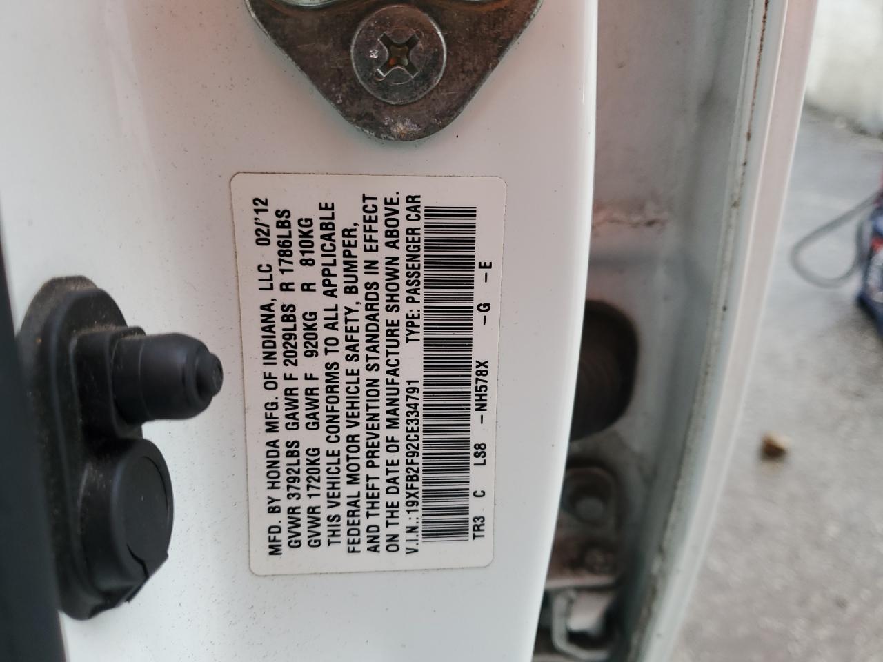 2012 Honda Civic - Image 12