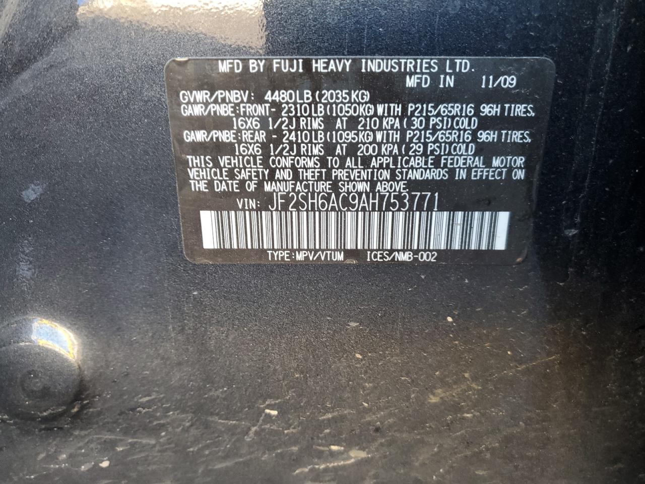 2010 Subaru Forester - Image 14