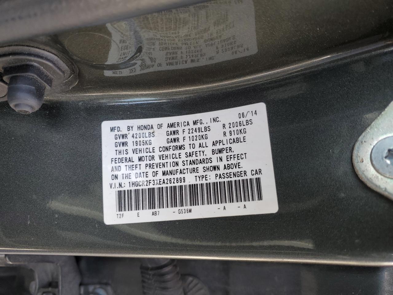 2014 Honda Accord - Image 12