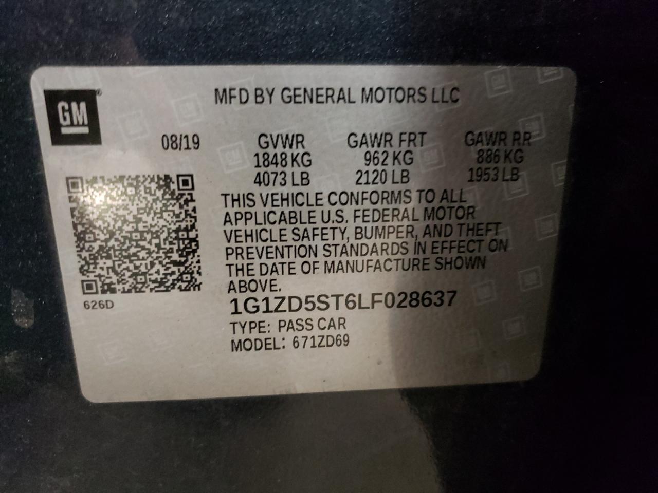 2020 Chevrolet Malibu - Image 12