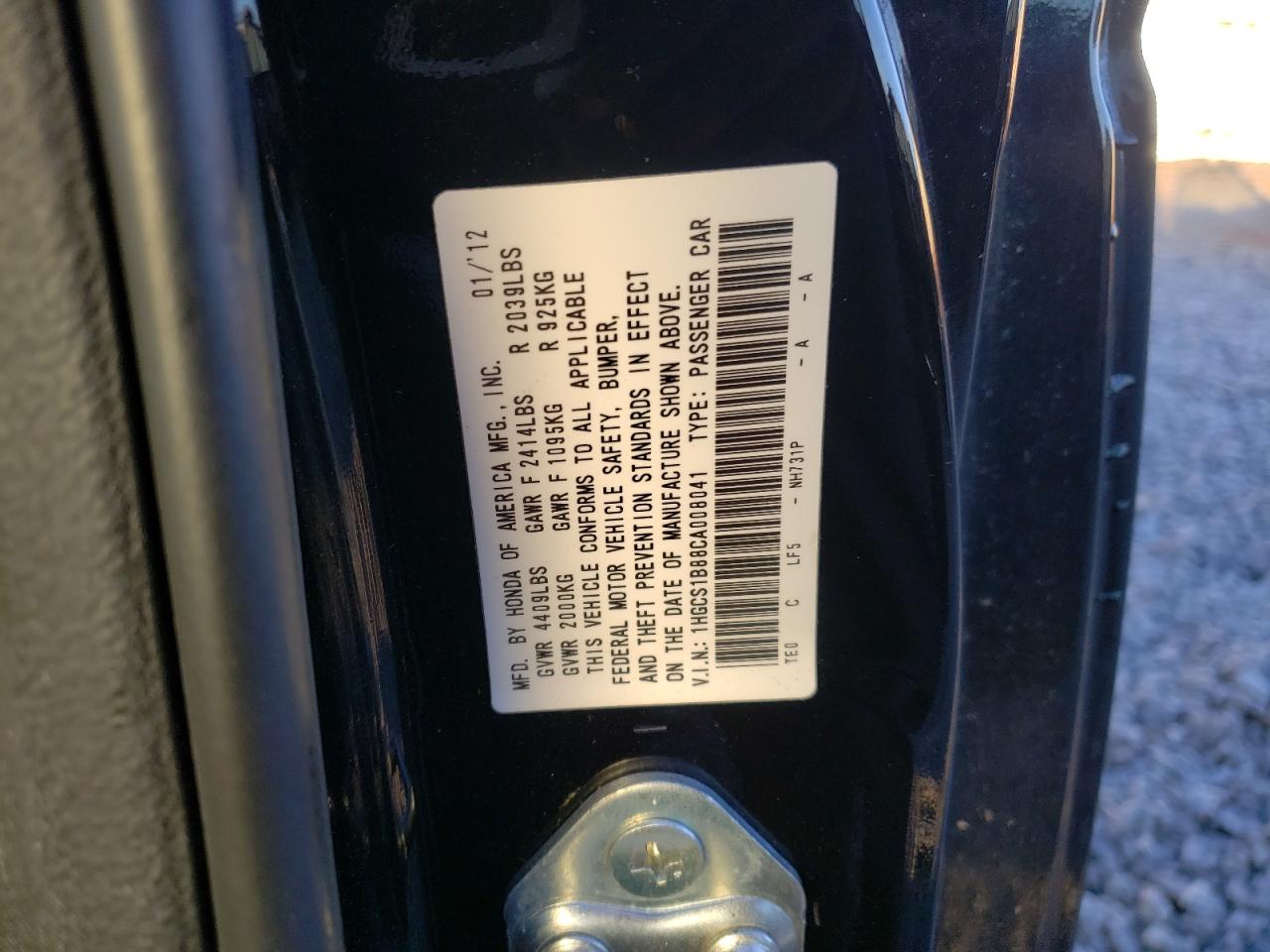 2012 Honda Accord - Image 12