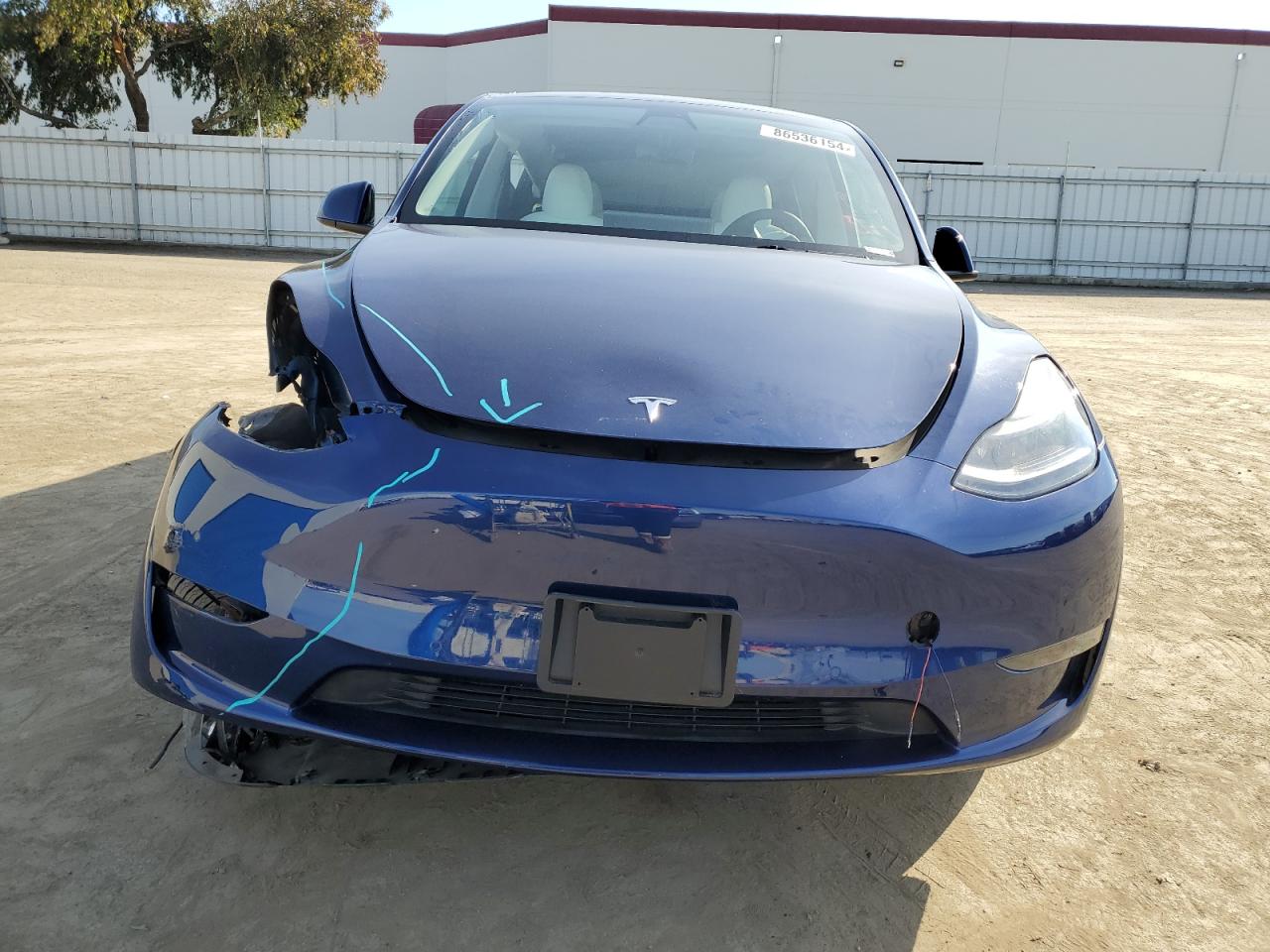 VIN 5YJYGDEF8MF215815 2021 TESLA MODEL Y no.5