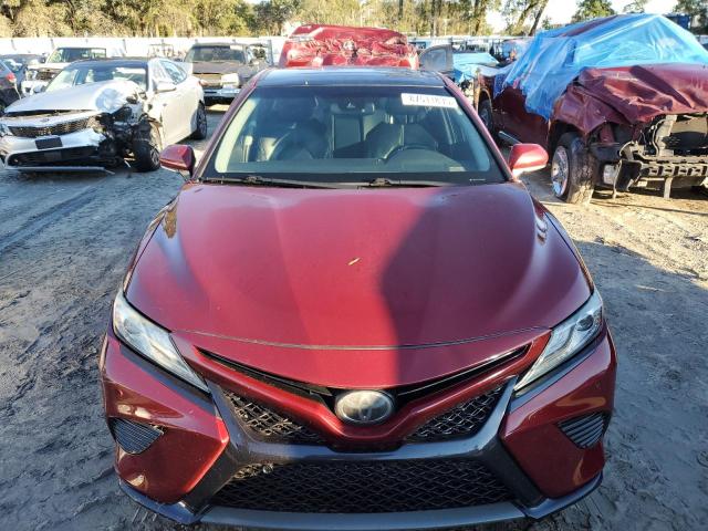  TOYOTA CAMRY 2018 Burgundy